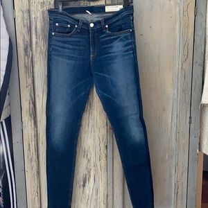 Rag & Bone high rise skinny jeans, sz 32